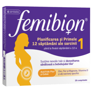 Femibion 1 Planificarea si Primele 12 Saptamani ale Sarcinii