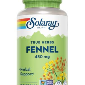 Fennel (Fenicul) 450mg 100 Capsule Vegetale
