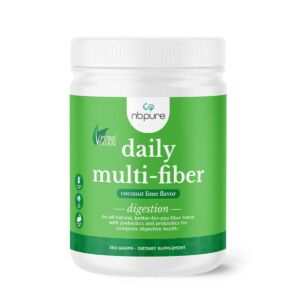 Fibre dietetice cu aroma de cocos si lime Pure Vegan® Daily Multi-Fiber NB Pure