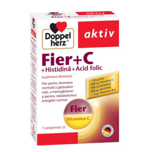 Fier+Vitamina C+Histidina+Acid folic