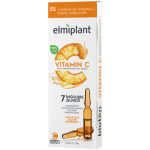 Fiole anti-age iluminatoare cu vitamina C