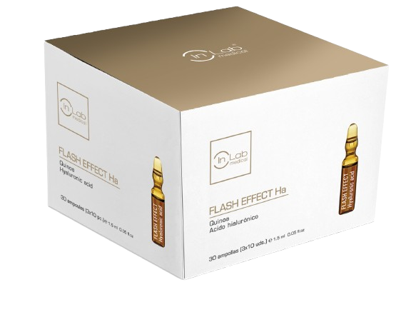 Fiole cu acid hialuronic Flash Effect