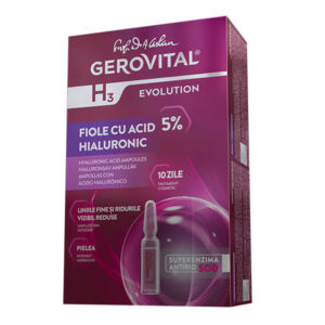 Fiole cu acid hialuronic H3 Evolution