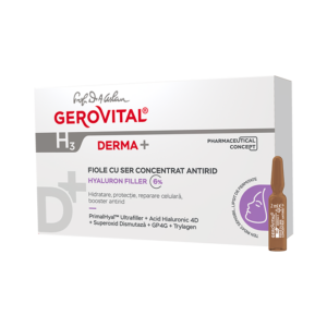 Fiole cu ser concentrat antirid H3 Derma+
