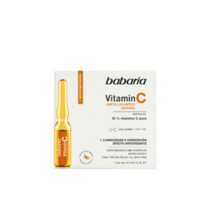 Fiole cu vitamina C pentru luminozitate