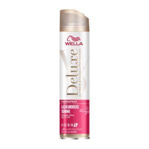 Fixativ pentru par cu fixare ultra puternica Luxorious Shine Wella Deluxe