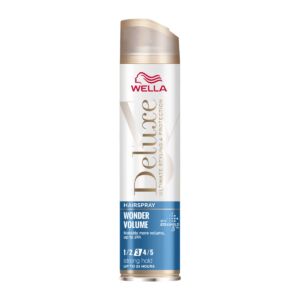 Fixativ pentru par cu fixare ultra puternica Wonder Volume Wella Deluxe