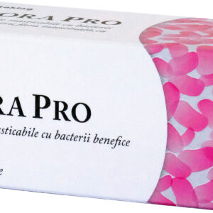 Flora Pro comprimate masticabile cu bacterii benefice