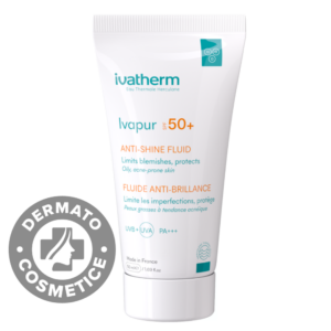 Fluid anti-stralucire cu SPF50+ Ivapur