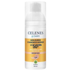 Fluid colorant cu protectie solara Dry Touch SPF 50+ Herbal