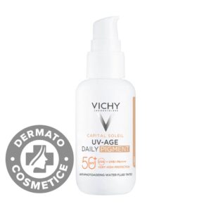 Fluid colorat apos anti-fotoimbatranire cu SPF50+ Capital Soleil UV-AGE DAILY