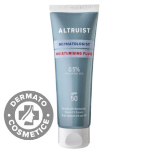 Fluid hidratant cu 0.5 acid hialuronic si filtru protector SPF 50