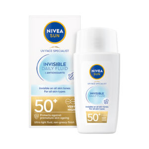 Fluid pentru fata cu protectie solara SPF 50 Invisible Daily Fluid
