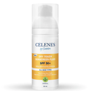 Fluid protectie solara Dry Touch Herbal cu SPF 50+