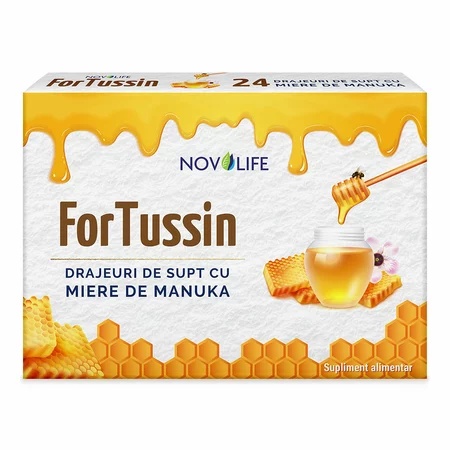 ForTussin 24 drajeuri de supt