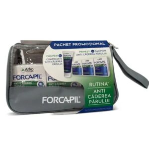 Forcapil Anti-Caderea Parului 3x30 comprimate + Sampon 200 ml