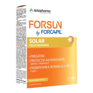 Forcapil Forsun Solar Piele Radianta 30 capsule