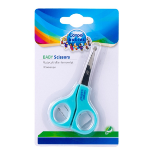 Forfecuta cu varf rotunjit pentru bebelusi