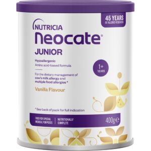 Formula hipoalergenica speciala Neocate Junior cu aroma de vanilie +12 luni