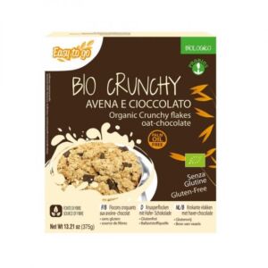 Fulgi crocanti bio de ovaz cu ciocolata fara gluten