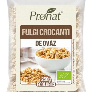 Fulgi crocanti din ovaz Bio