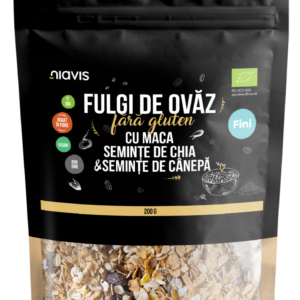 Fulgi de ovaz fini fara gluten cu maca