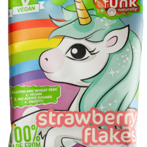Fulgi din fructe cu capsuni Unicorn