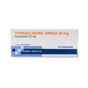 Furazolidona 25mg x 10 comprimate