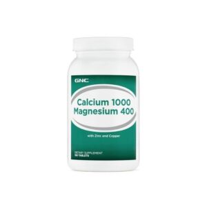 GNC Calciu 1000mg+ Magneziu 400mg