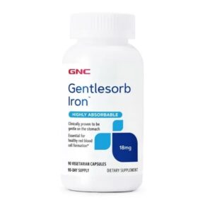 GNC Fier cu Absorbtie Usoara 18 mg – Gentlesorb Iron