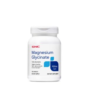 GNC Magnesium Glycinate 200 mg – 120 Capsule