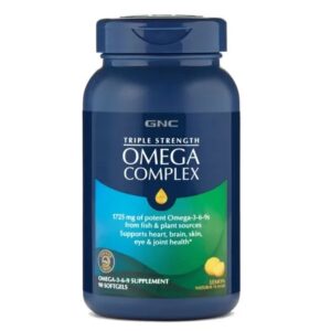 GNC Omega Complex Triple Strength – Ulei de Peste Omega 3