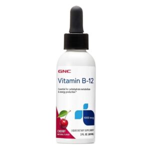 GNC Vitamina B-12 1000 Mcg cu Aroma de Cirese