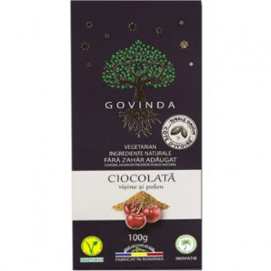 GOVINDA Ciocolata cu Visine & Polen x 100g