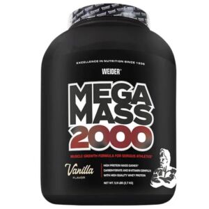 Gainer proteic cu aroma de vanilie Mega Mass 2000