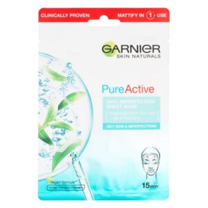 Garnier Pure Active masca servetel anti-imperfectiuni + arbore de ceai
