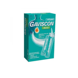 Gaviscon Mentol 12 plicuri x 10 ml