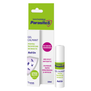 Gel calmant intepaturi de insecte Roll On Parasites Santaderm