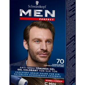Gel colorant pentru barbati Saten inchis Perferct Men
