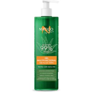 Gel corporal multifunctional cu 99% aloe vera