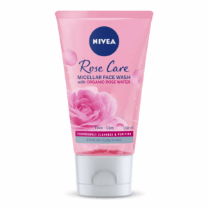 Gel de curatare 3 in 1 cu apa organica de trandafir Cleansing