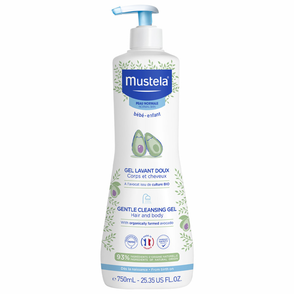 Gel de curățare delicat pentru păr și corp