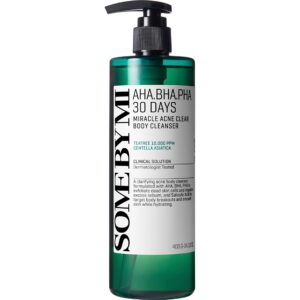 Gel de curatare pentru corp anti-acnee cu AHA BHA PHA 30 Days Miracle Acne Clear Body Cleanser