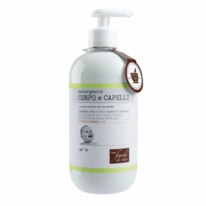 Gel de curatare pentru corp si par cu extract de orez si nalba bio 0 luni+