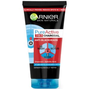 Gel de curatare pentru fata 3in1 pentru ten gras cu imperfectiuni