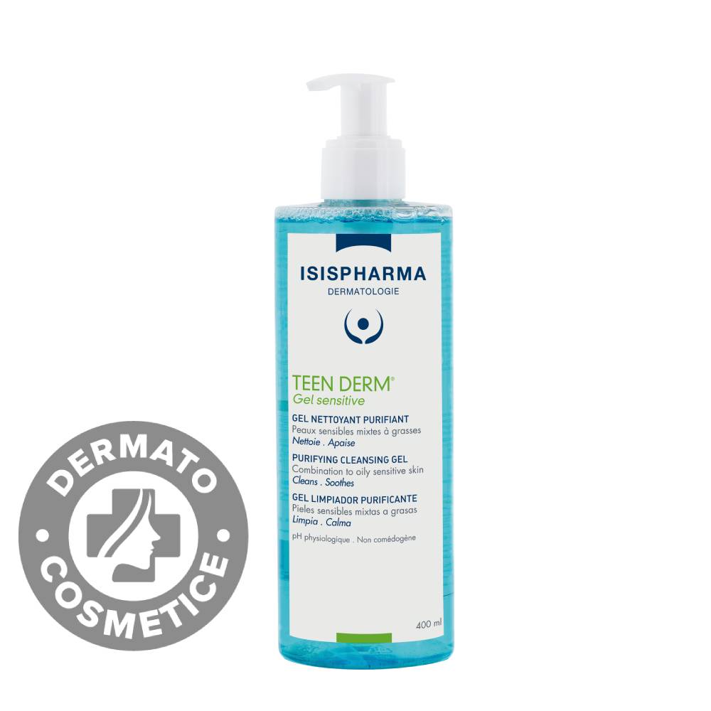 Gel de curatare purifiant Teen Derm Sensitive