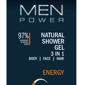 Gel de dus 3 in 1 Energy Men Power