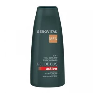 Gel de dus 3 in 1 Gerovital H3 Men Active