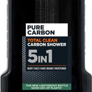 Gel de dus 5 in 1 pentru barbati Pure Carbon