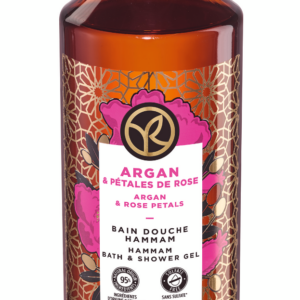 Gel de dus Argan & Trandafir bio din Maroc